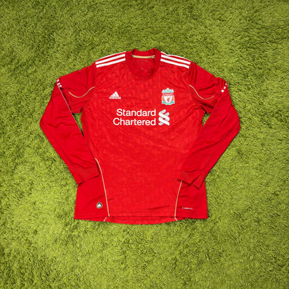 Adidas FC Liverpool Trikot Langarm rot Größe L 2010 2011