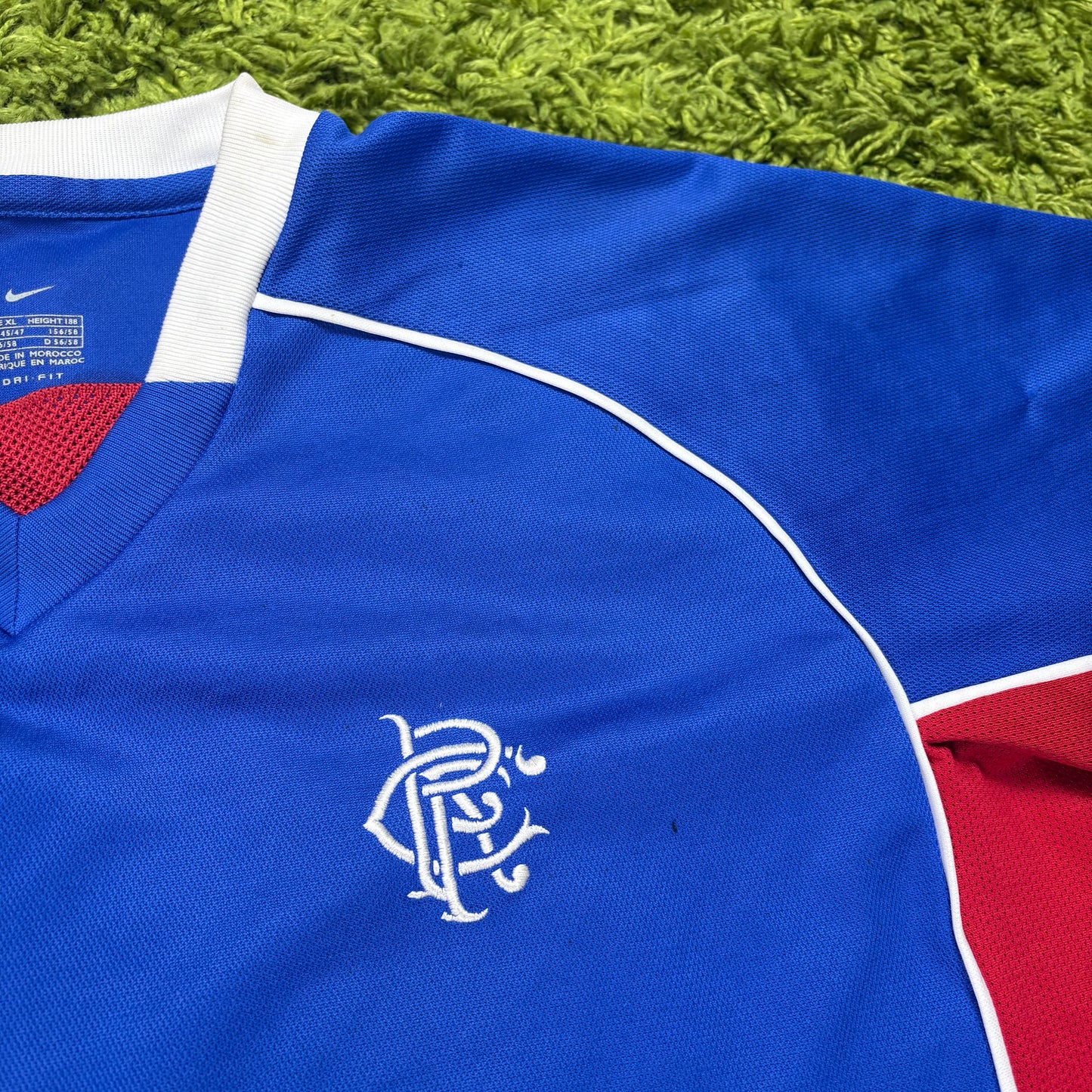 Nike Glasgow Rangers Trikot blau Größe XL 2001 2002