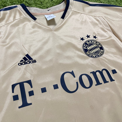 Adidas FC Bayern München Trikot Gold Größe L 2004 2005