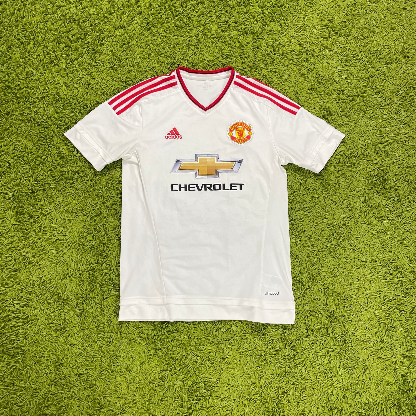 Adidas Manchester United Trikot weiß Größe M 2015 2016