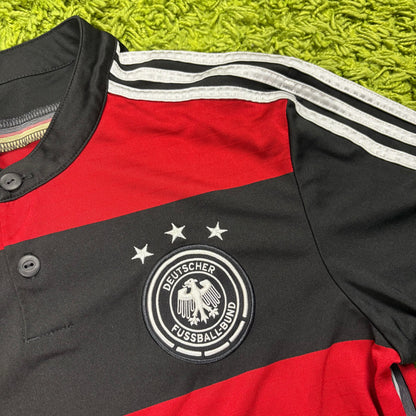 Adidas Deutschland DFB Trikot rot schwarz Größe M 2014