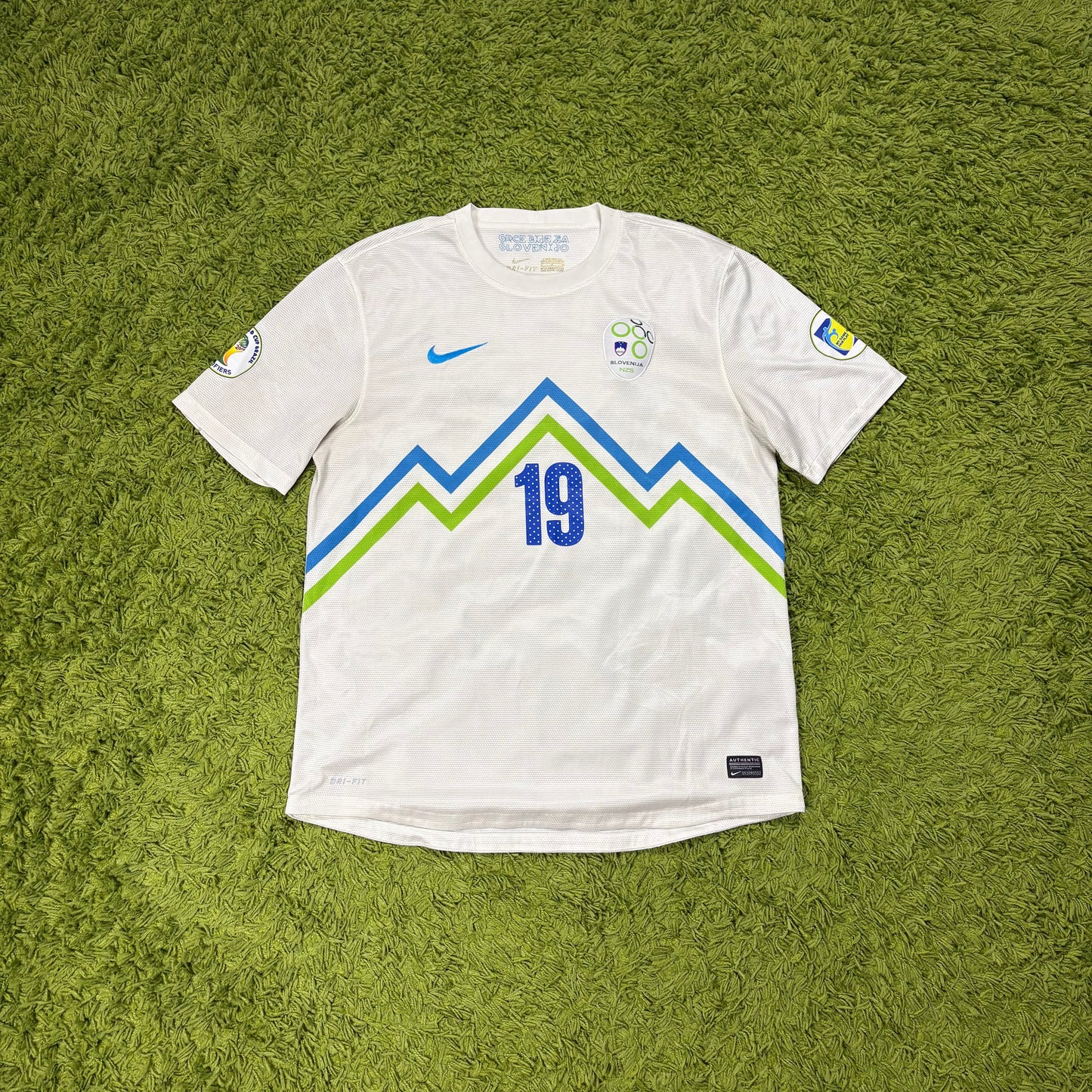 Nike Slowenien Ilicic Trikot Weiß Größe L 2012