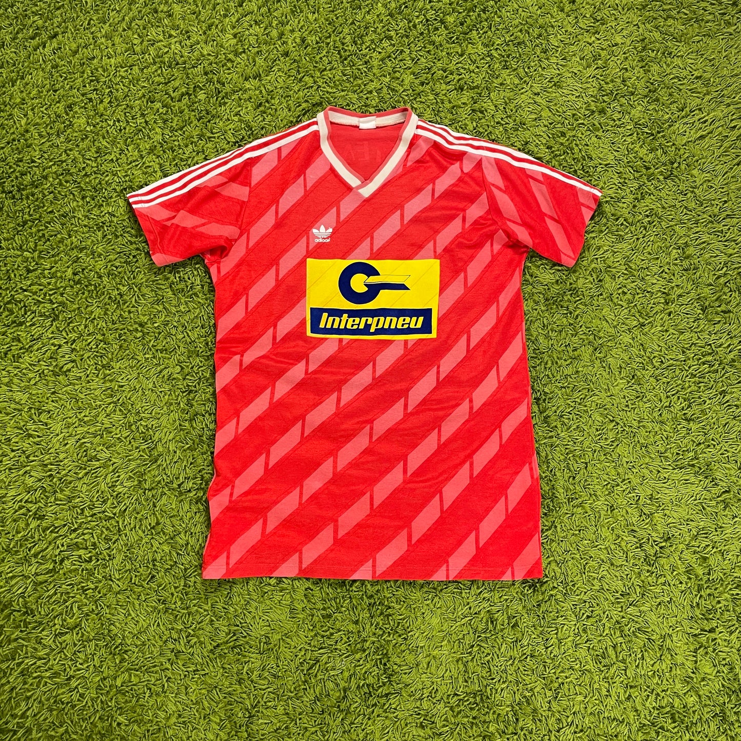 Adidas Trikot SV Fautenbach rot Größe XL 70er Jahre