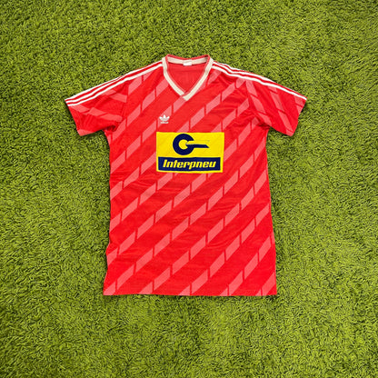 Adidas Trikot SV Fautenbach rot Größe XL 70er Jahre