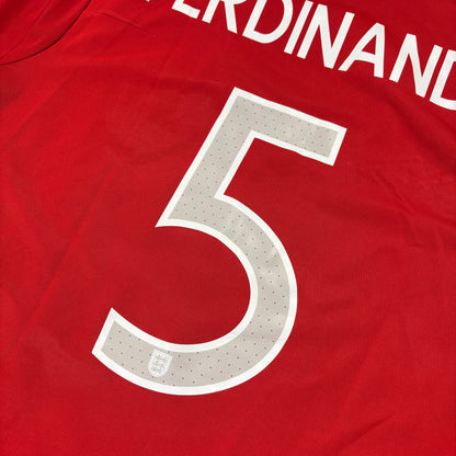 Umbro England Ferdinand Trikot rot Größe XL 2010
