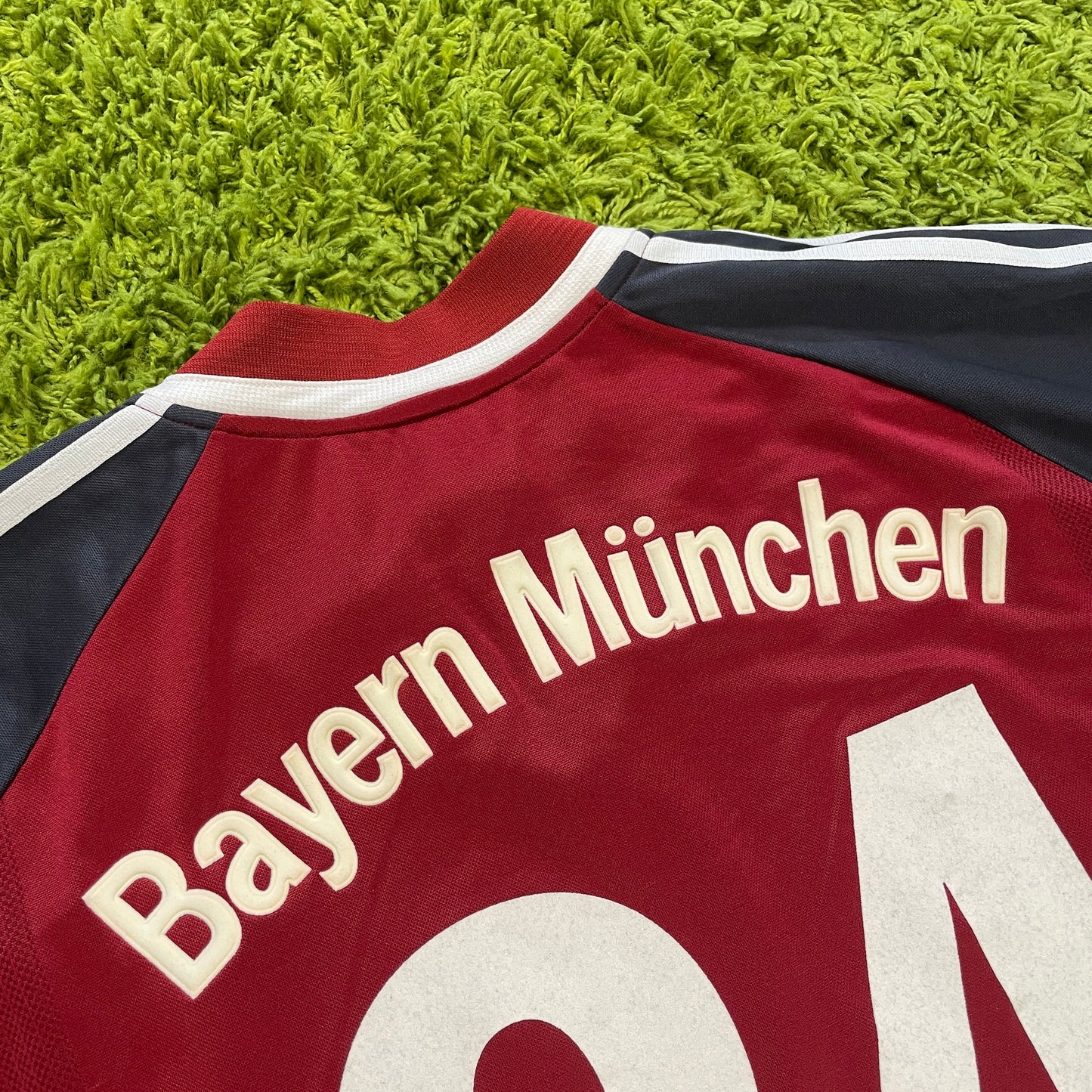 Adidas FC Bayern München Santa Cruz Trikot rot Größe XL 2001 2002