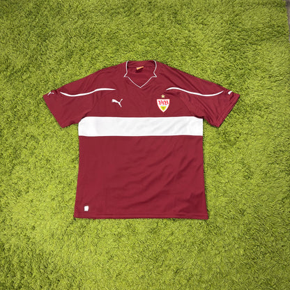Puma VFB Stuttgart Trikot Wein rot Größe XL 2010 2011