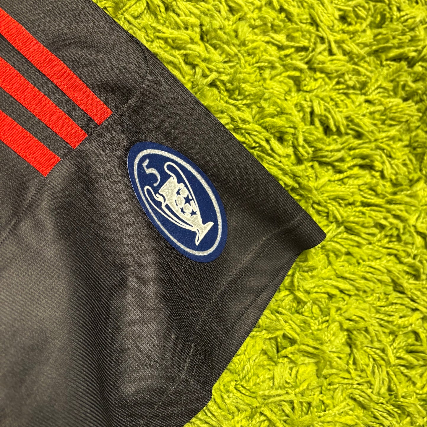 Adidas AC Mailand Milan Rivaldo Trikot rot schwarz Größe L 2002 2003