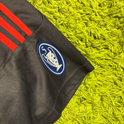 Adidas AC Mailand Milan Rivaldo Trikot rot schwarz Größe L 2002 2003