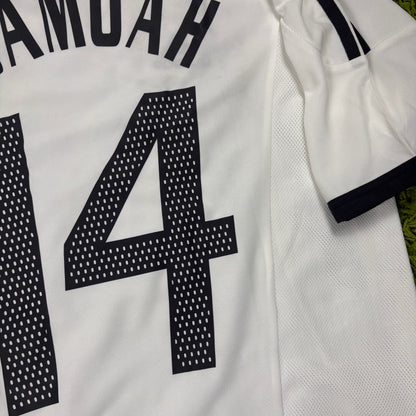 Adidas Deutschland DFB Asamoah Trikot Weiß Größe M 2002