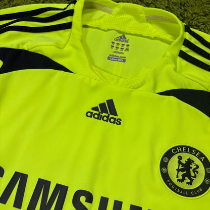 Adidas FC Chelsea Ballack Trikot grün neon Gelb Größe XXL 2007 2008
