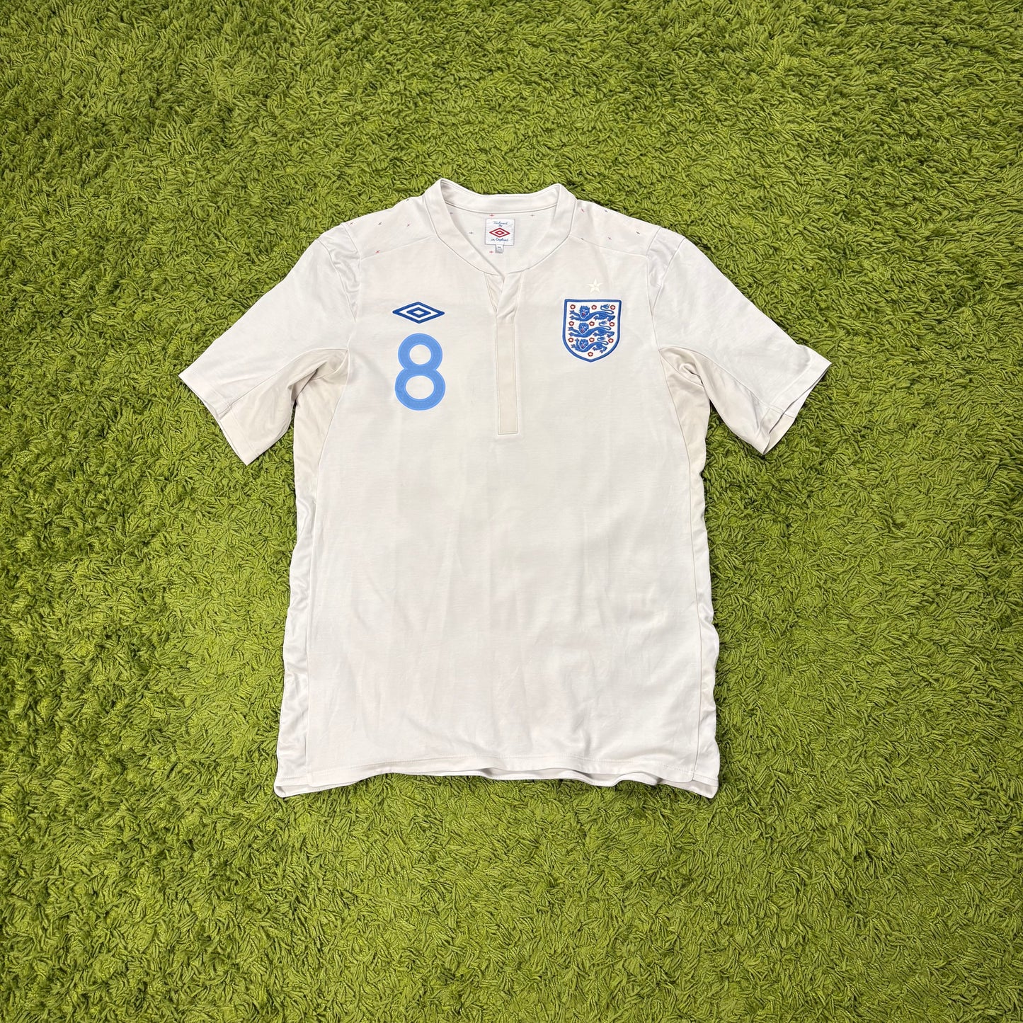 Umbro England Lampard Trikot Weiß Größe L 2010