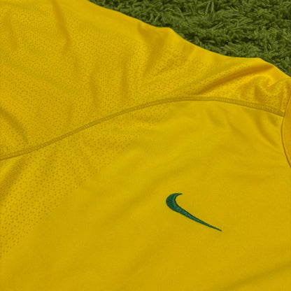 Nike Brasilien Trikot Gelb Größe L 2000 2002 Brazil Brasil