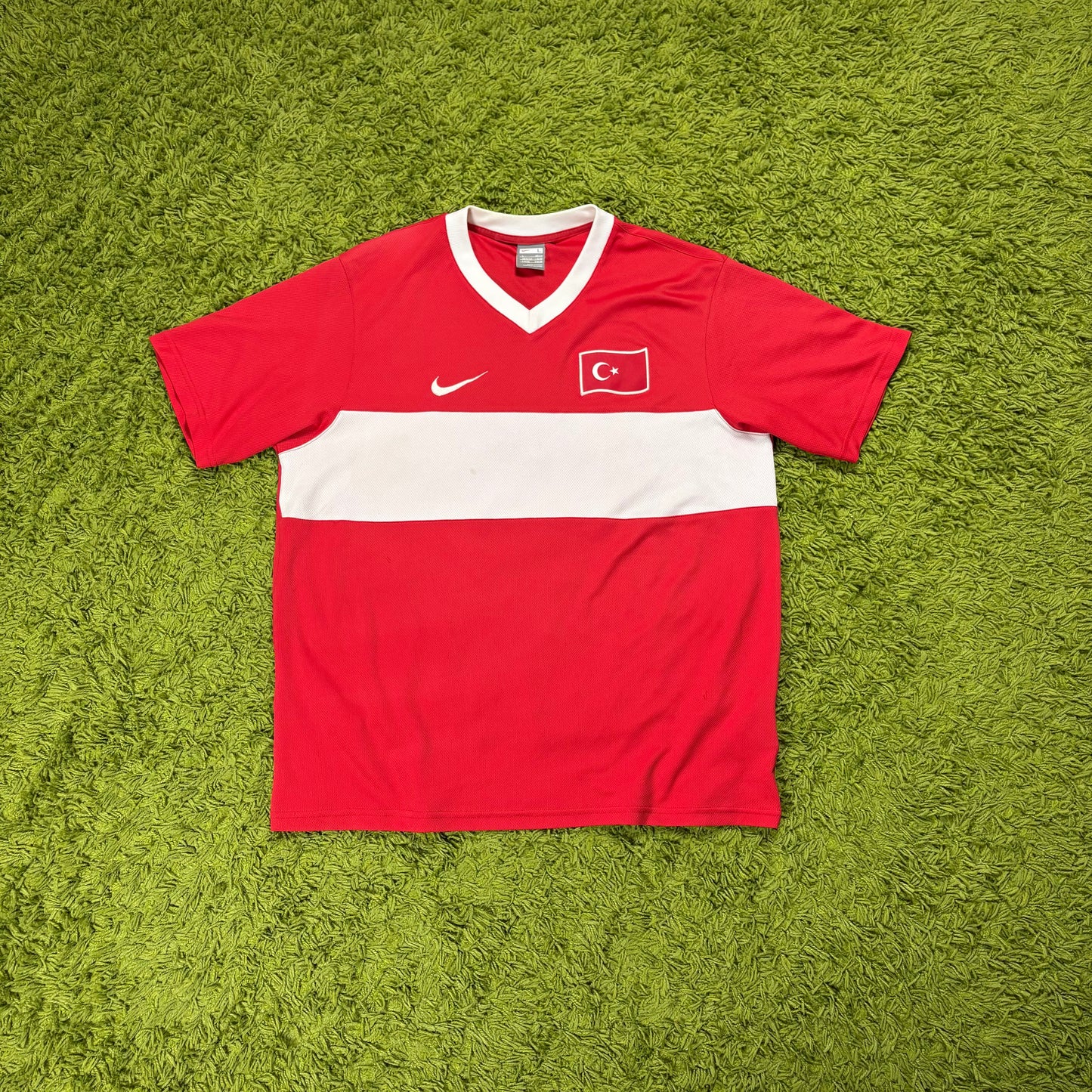 Nike Türkei Trikot rot Größe L 2008
