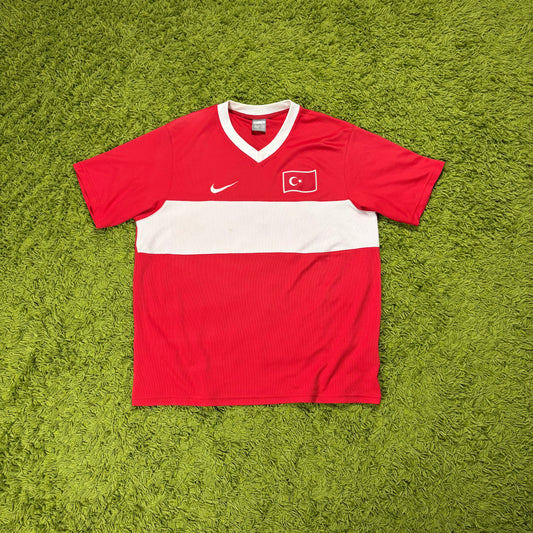 Nike Türkei Trikot rot Größe L 2008