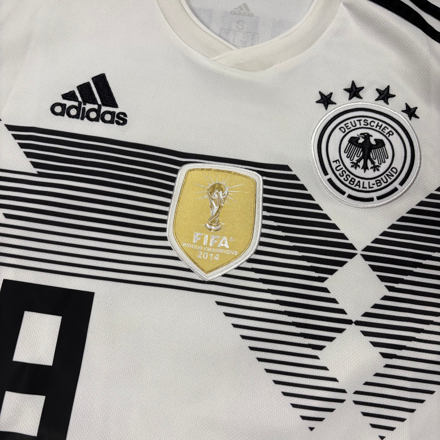Adidas Deutschland DFB Kroos Trikot Weiß Größe S 2018
