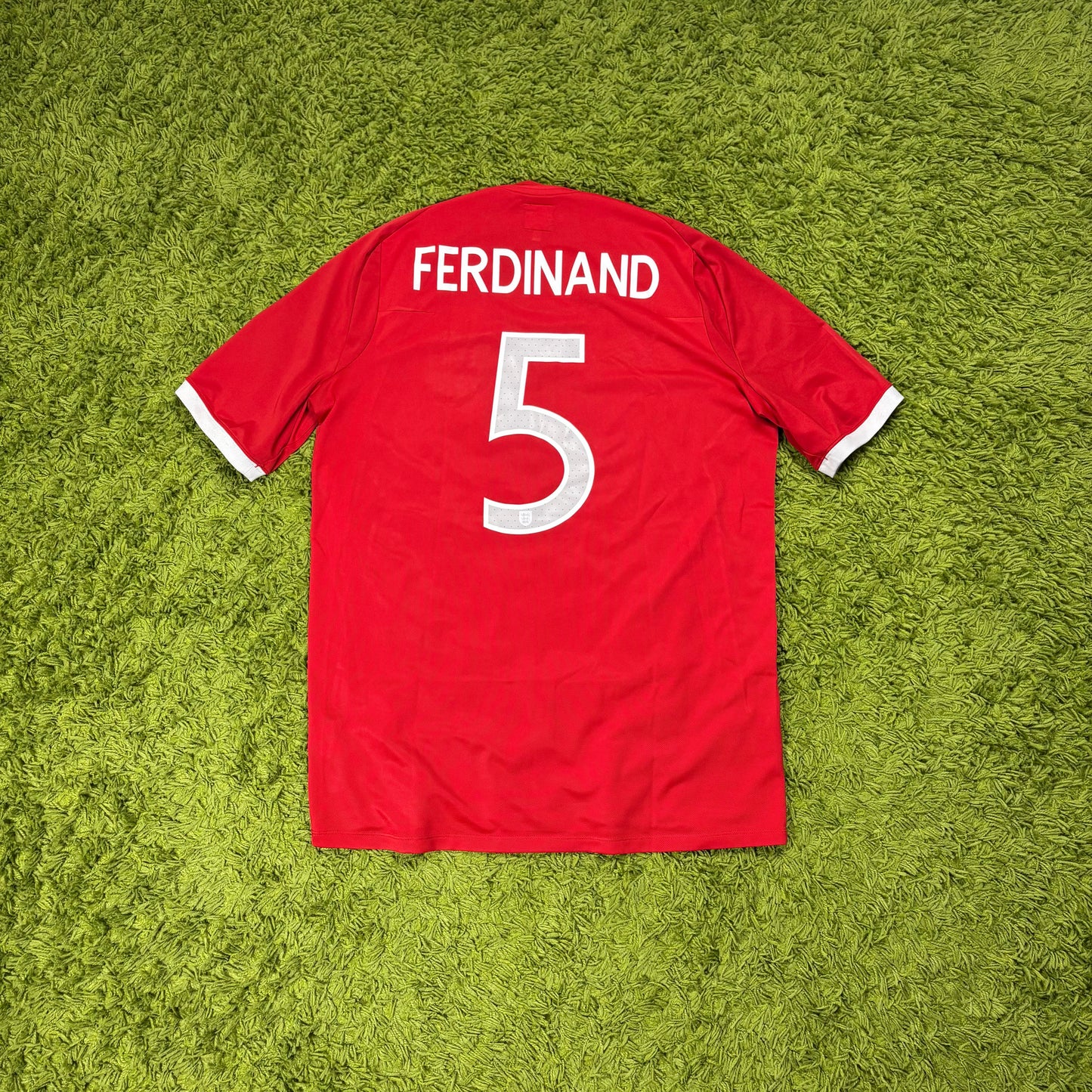Umbro England Ferdinand Trikot rot Größe XL 2010