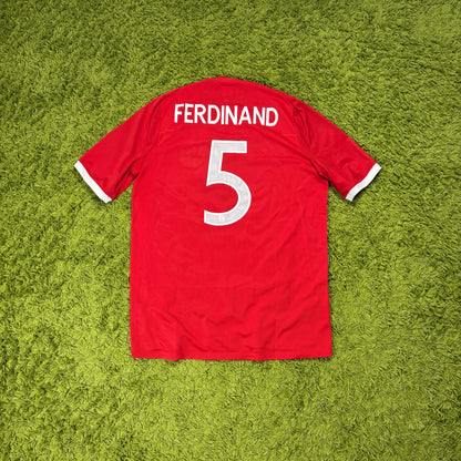 Umbro England Ferdinand Trikot rot Größe XL 2010
