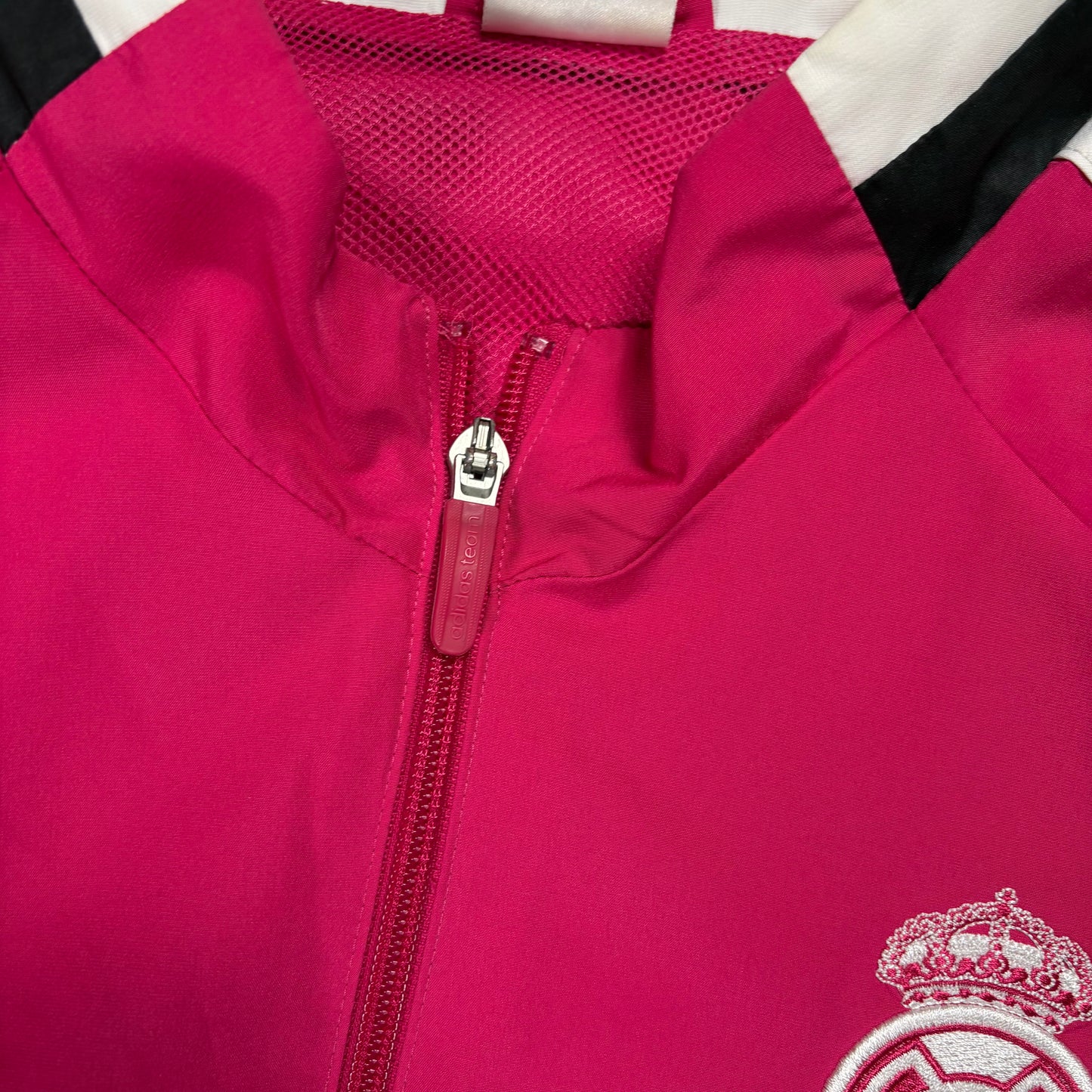 Adidas Real Madrid Tracksuit Trainingsanzug pink schwarz Größe L 2014