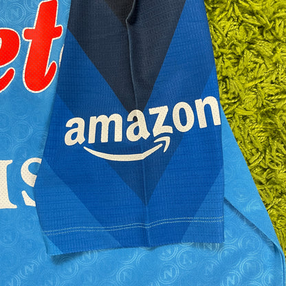 EA7 SSC Napoli Neapel Trikot blau Größe XL 2022 2023