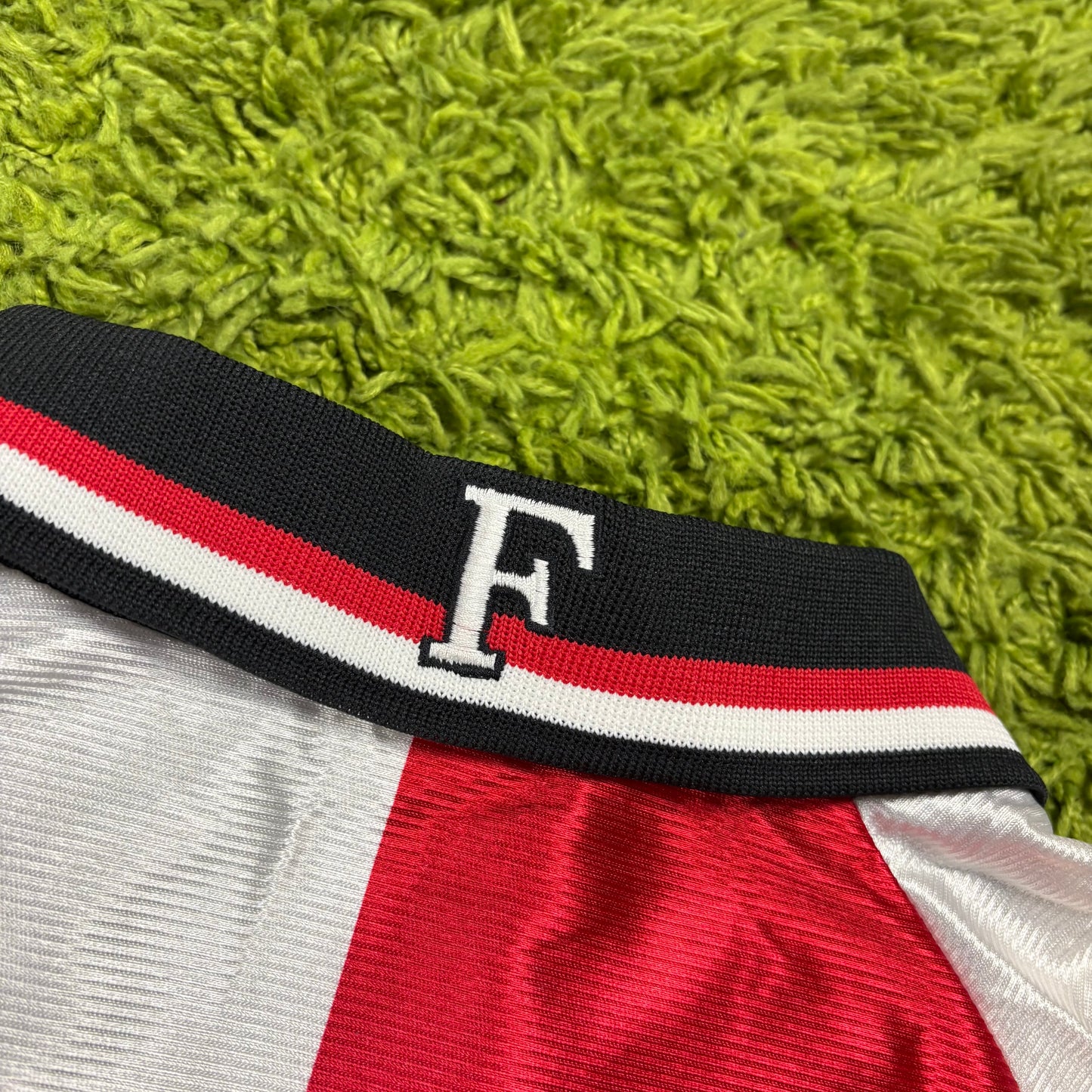 Adidas Feyenoord Rotterdam Cruz Trikot rot Weiß Größe XL 1998 1999