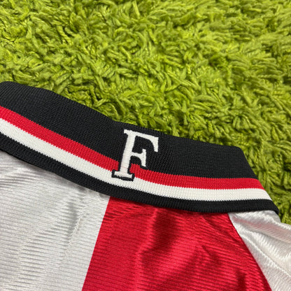 Adidas Feyenoord Rotterdam Cruz Trikot rot Weiß Größe XL 1998 1999