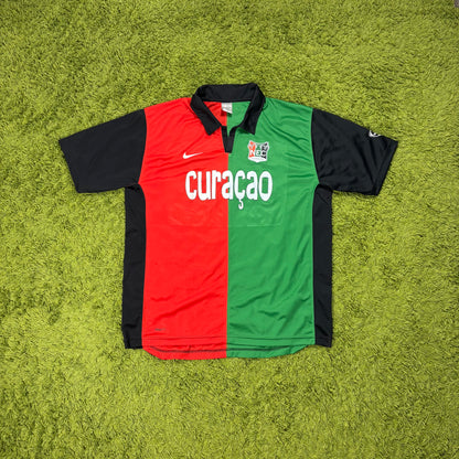 Nike NEC Nijmegen Trikot rot grün Größe XXL 2008 2009