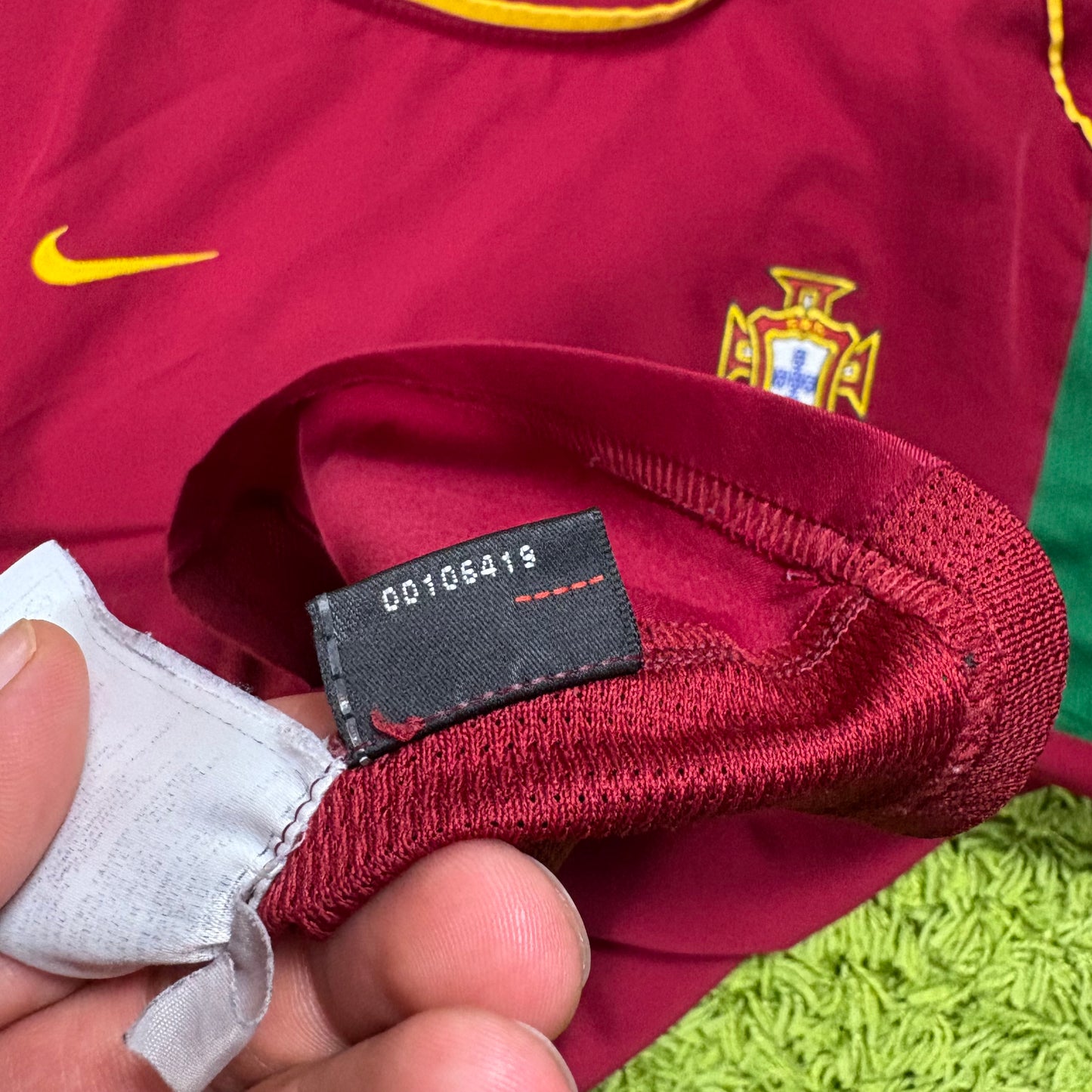 Nike Portugal Cristiano Ronaldo Trikot rot Größe L 2002