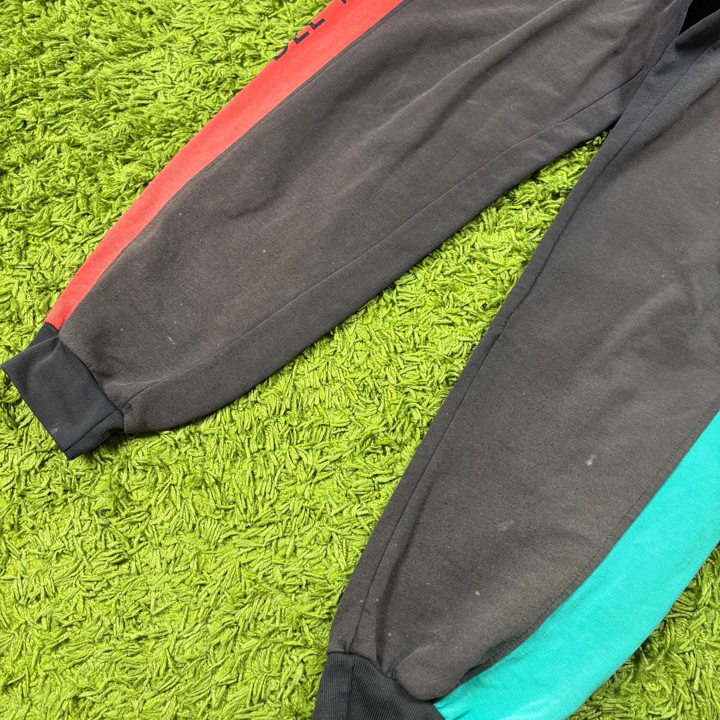 Adidas Italien Coppa Del Mondo Trainingsanzug Tracksuit grau 1990 Größe M