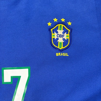 Nike Brasilien Ronaldo (Ronaldinho) Trikot blau Größe XL 1998