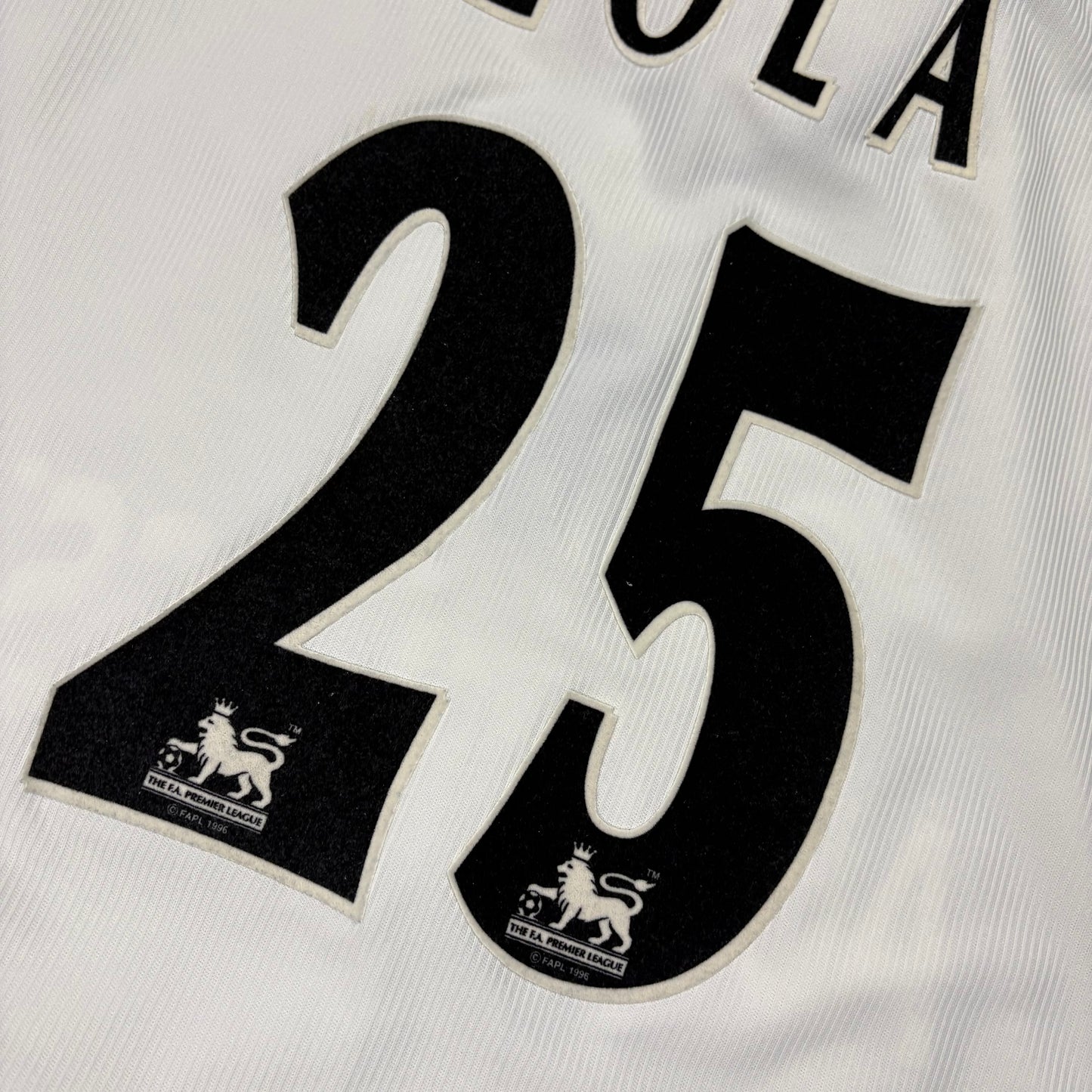 Umbro FC Chelsea Zola Trikot Weiß Größe XL 1998 2000