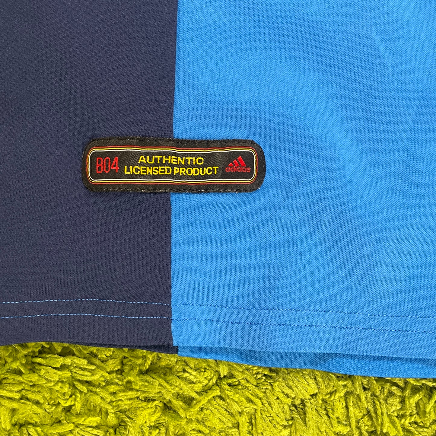 Adidas Bayer 04 Leverkusen Trikot blau Größe L 2001 2002 2003