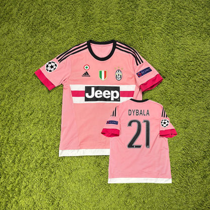 Adidas Juventus Turin Dybala Trikot rosa Größe M 2015 2016