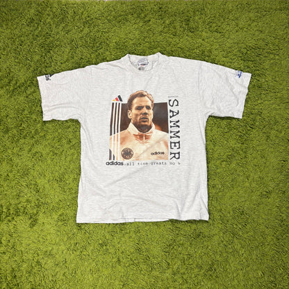 Adidas Sammer T Shirt grau Größe XL 1998