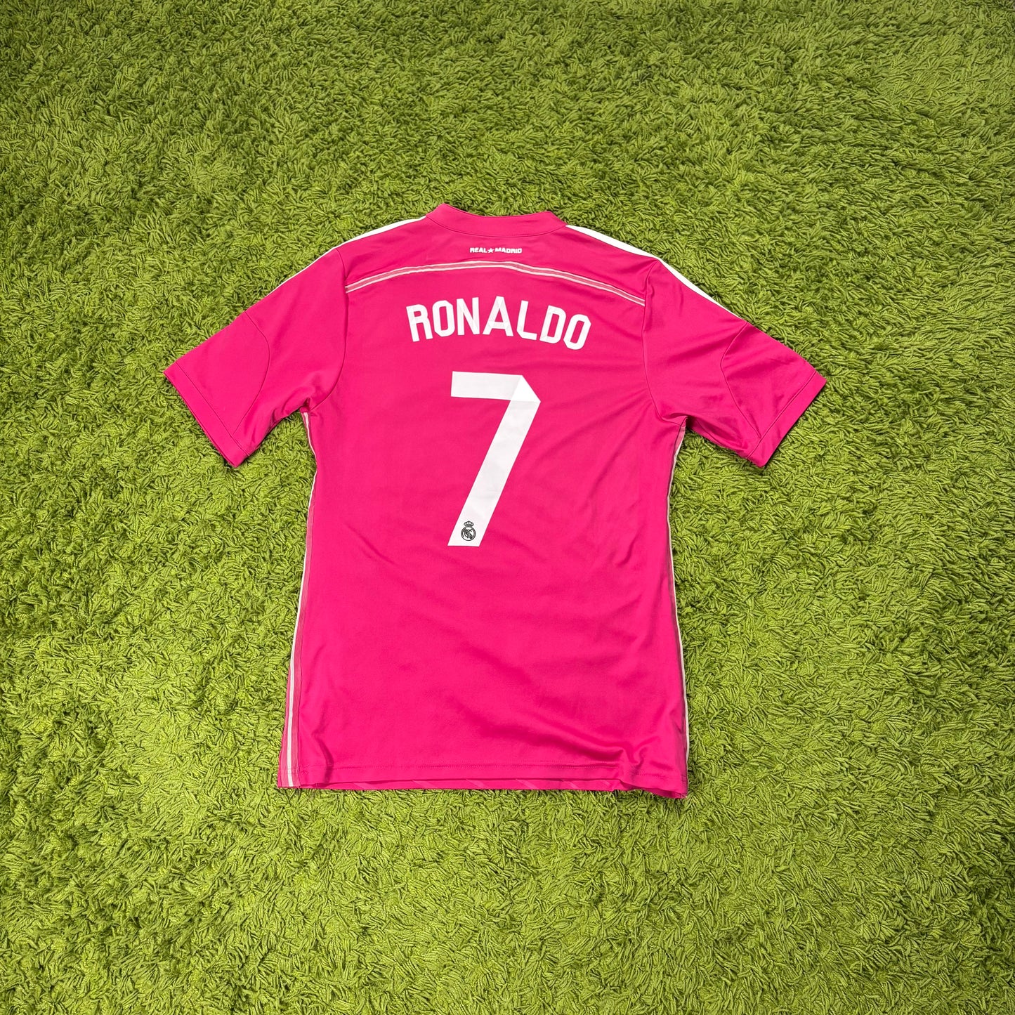 Adidas Real Madrid Ronaldo CR7 Trikot pink Größe M 2014 2015