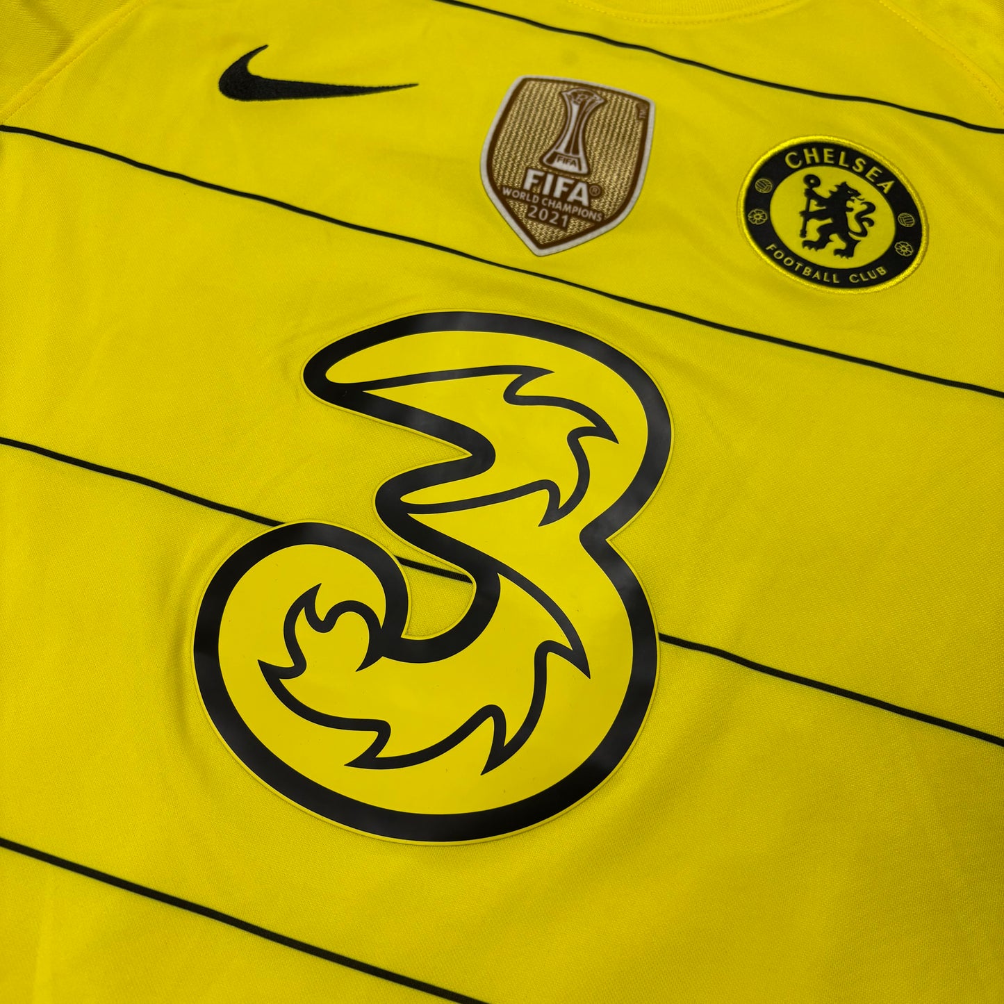 Nike Chelsea FC Havertz Trikot Gelb Größe M 2021 2022