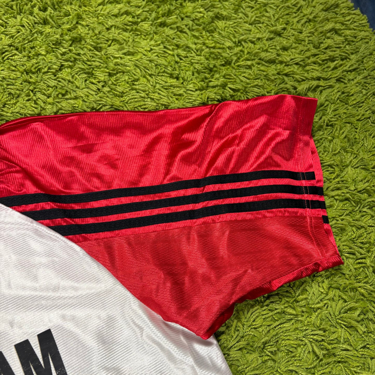 Adidas Feyenoord Rotterdam Cruz Trikot rot Weiß Größe XL 1998 1999
