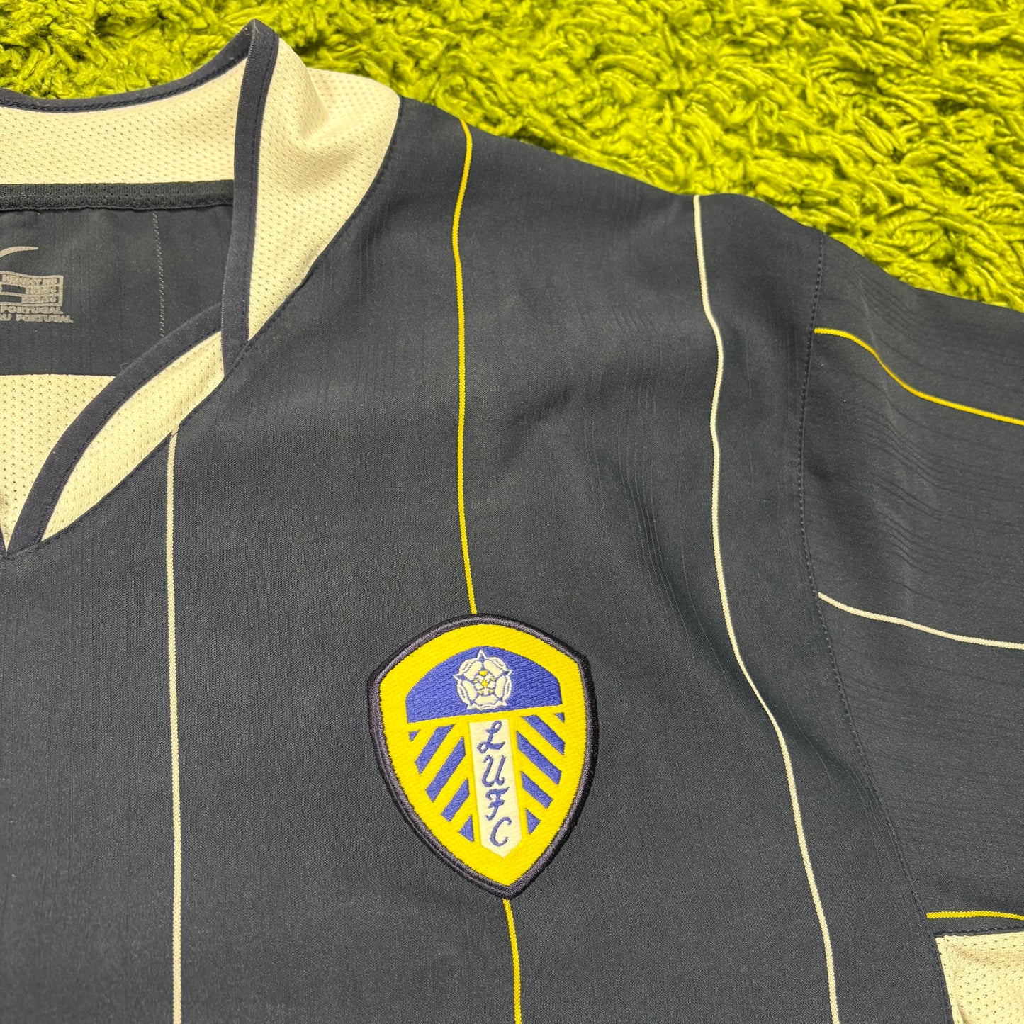 Nike Leeds United Viduka Trikot blau Größe L 2003 2004