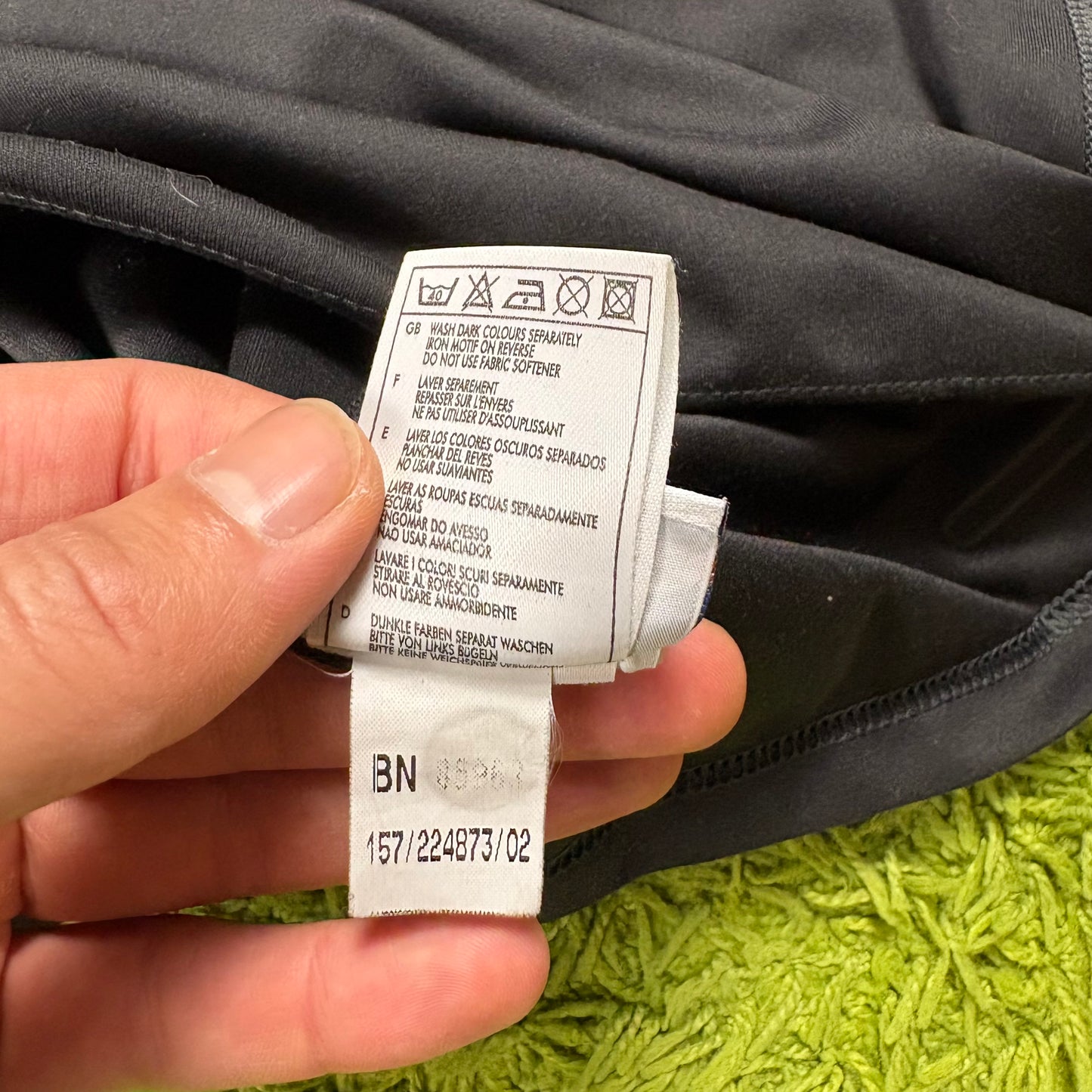 Reebok FC Liverpool Trikot Langarm grau schwarz Größe XL 2002 2004