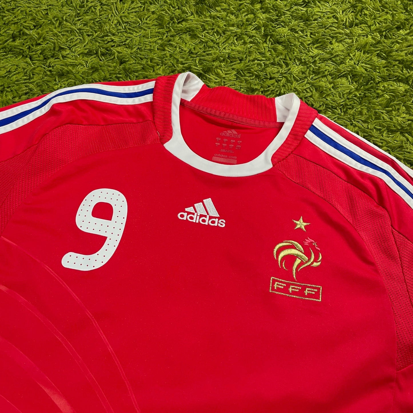 Adidas Karim Benzema Frankreich Trikot rot Größe XL 2008 EM