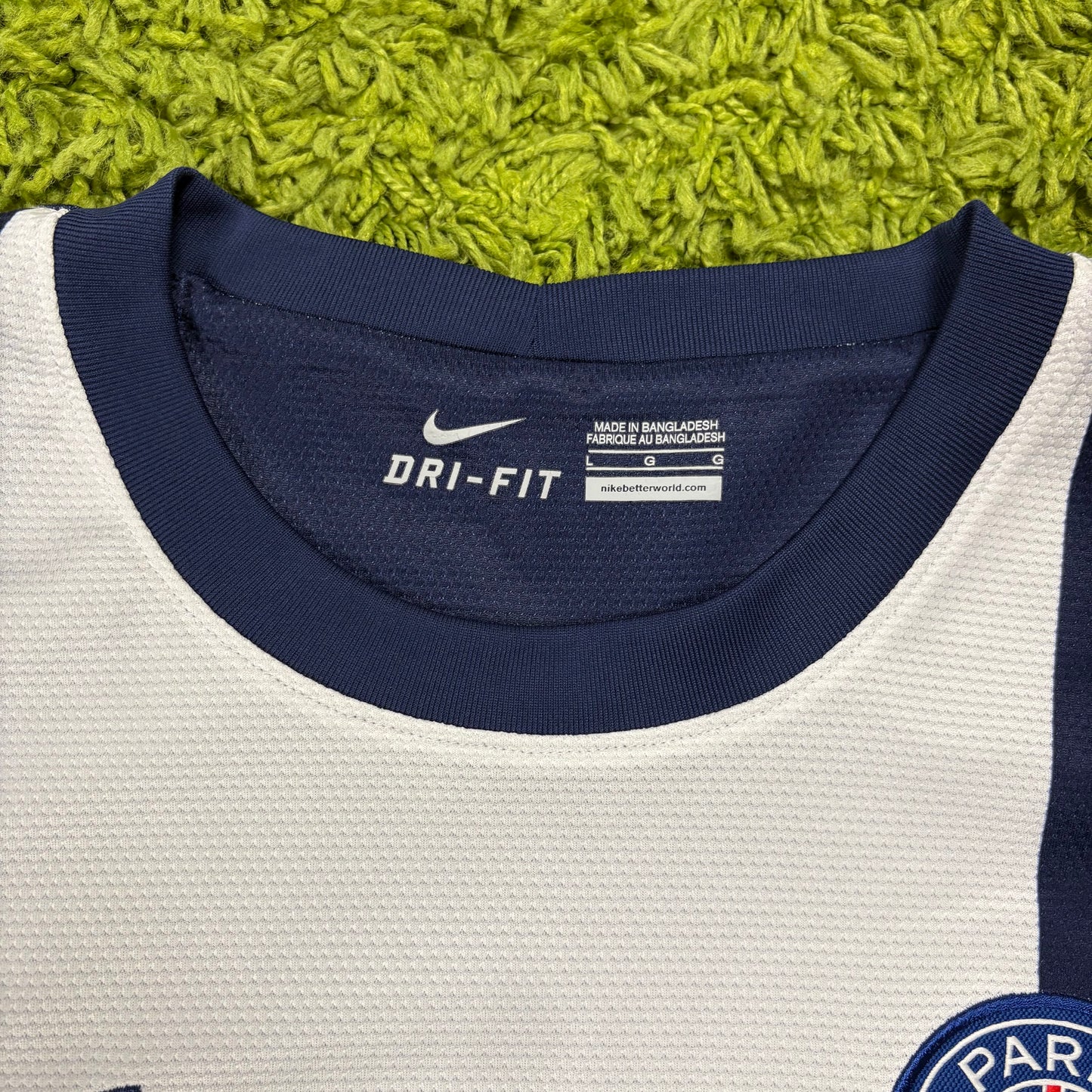 Nike Paris Saint Germain PSG Verratti Trikot blau Größe L 2013 2014