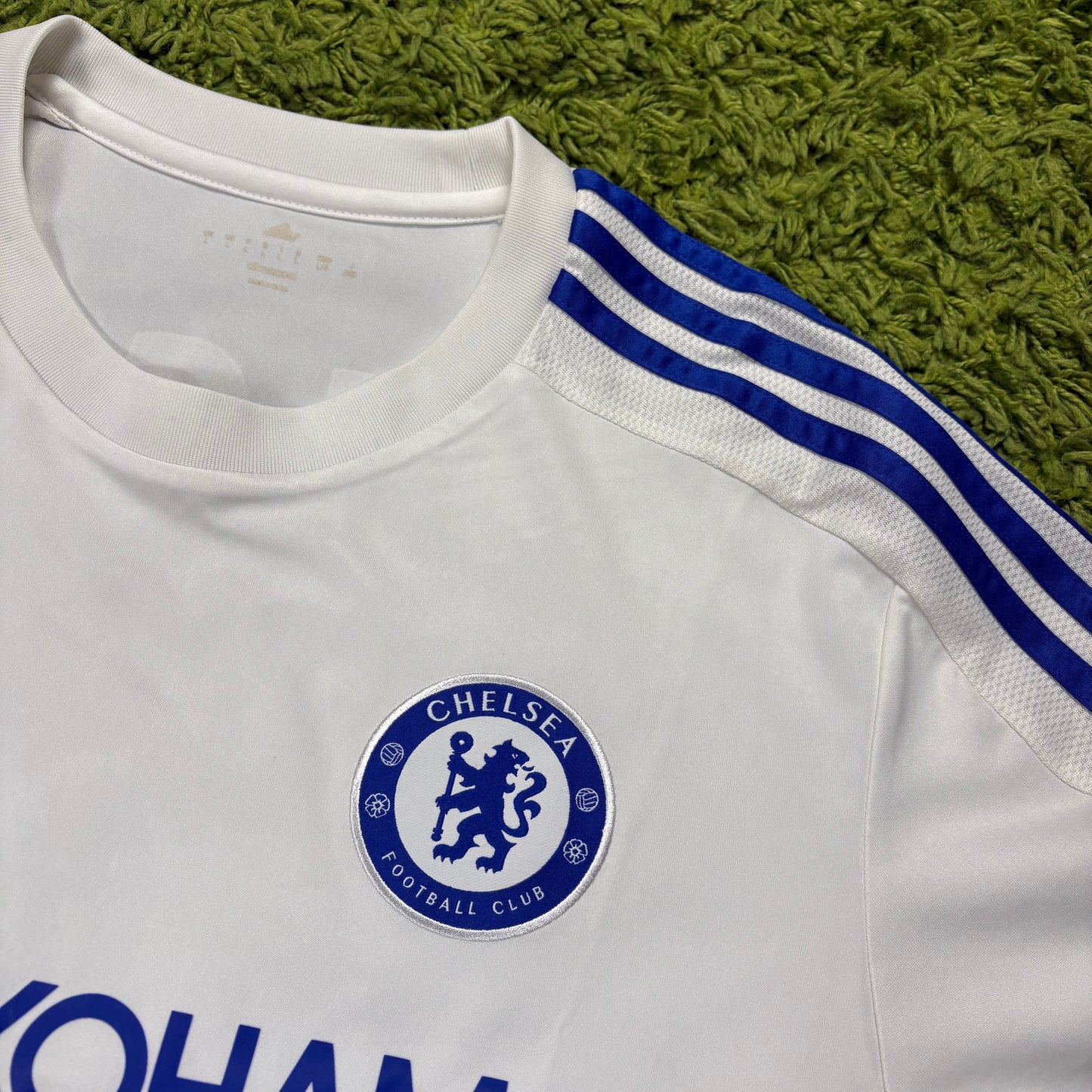 Adidas FC Chelsea Falcao Trikot Weiß Größe L 2015 2016