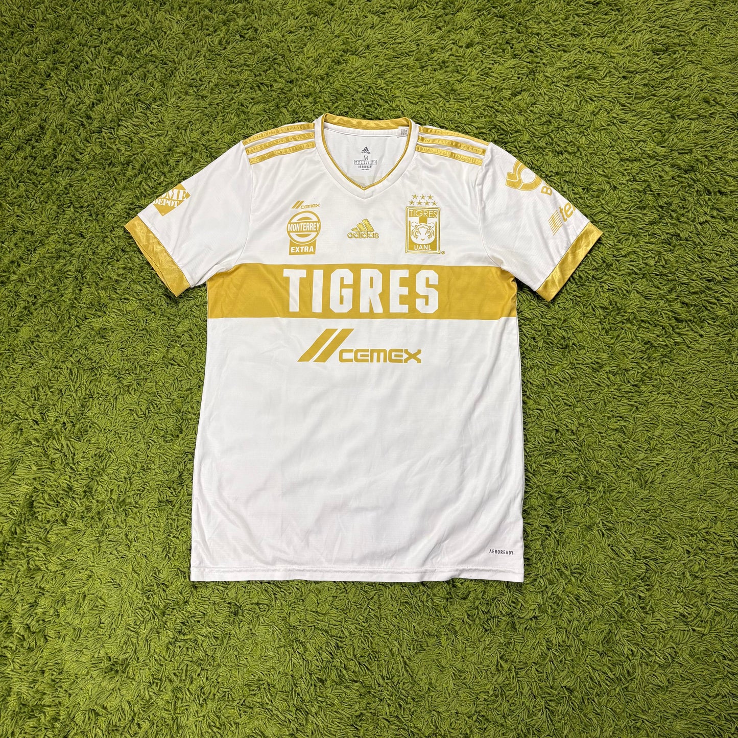 Adidas Tigres UANL Trikot weiß Größe M 2020 2021