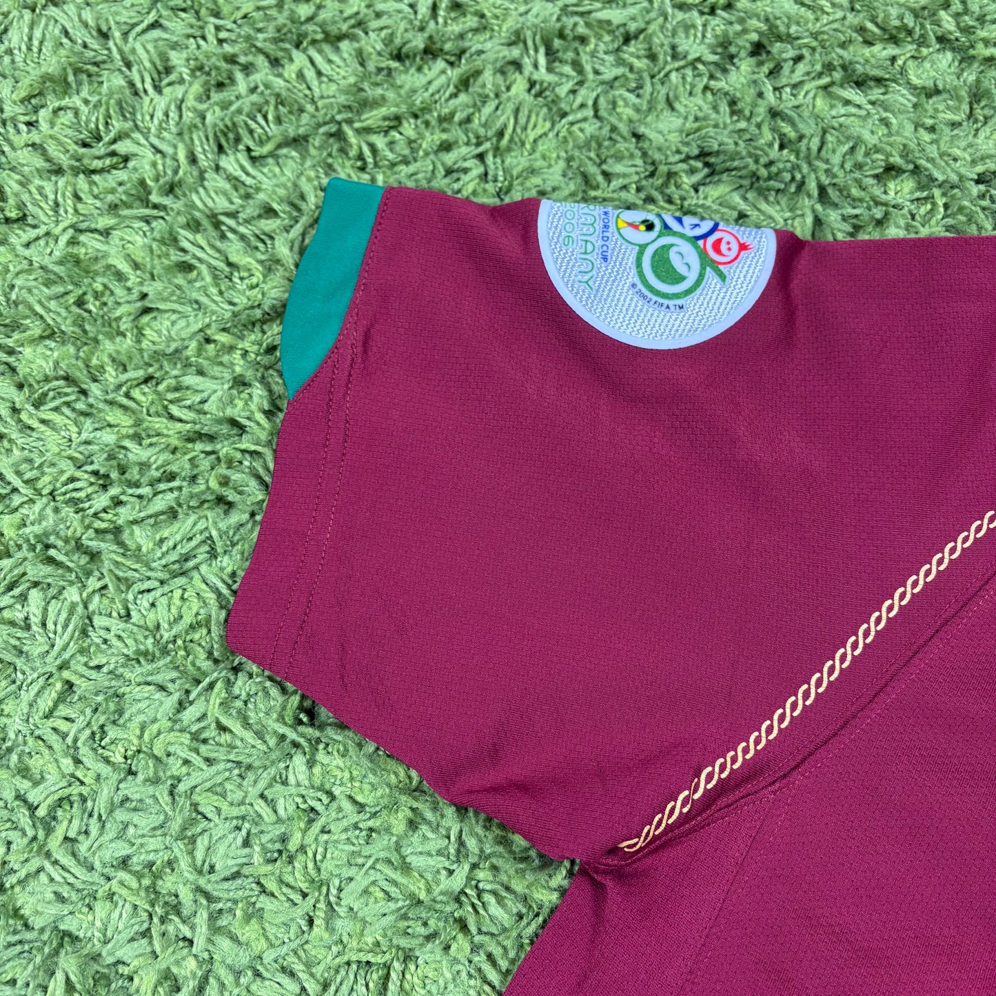 Nike Portugal Cristiano Ronaldo Trikot + Shorts Bordeaux rot Größe M 2006