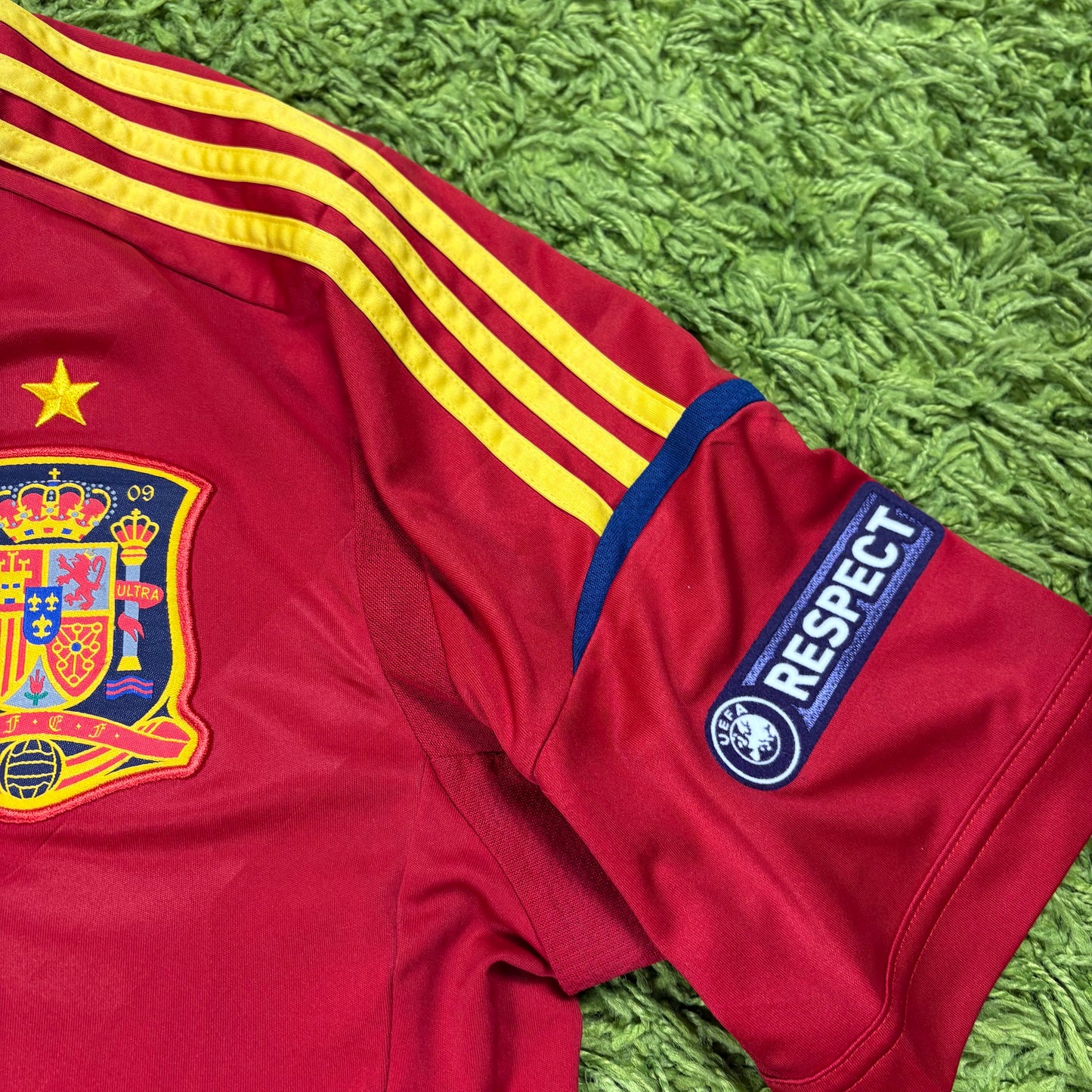 Adidas Spanien Xavi Trikot rot Größe M 2012