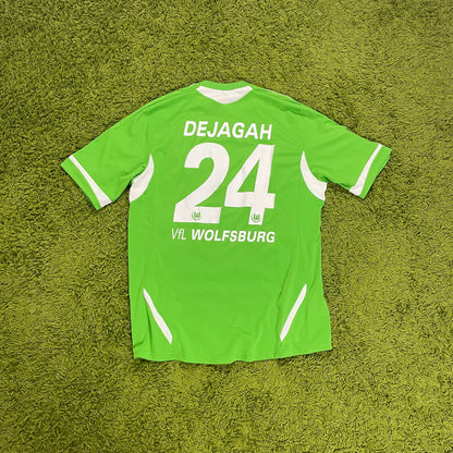 Adidas VFL Wolfsburg Dejagah Trikot grün Größe XL 2011 2012