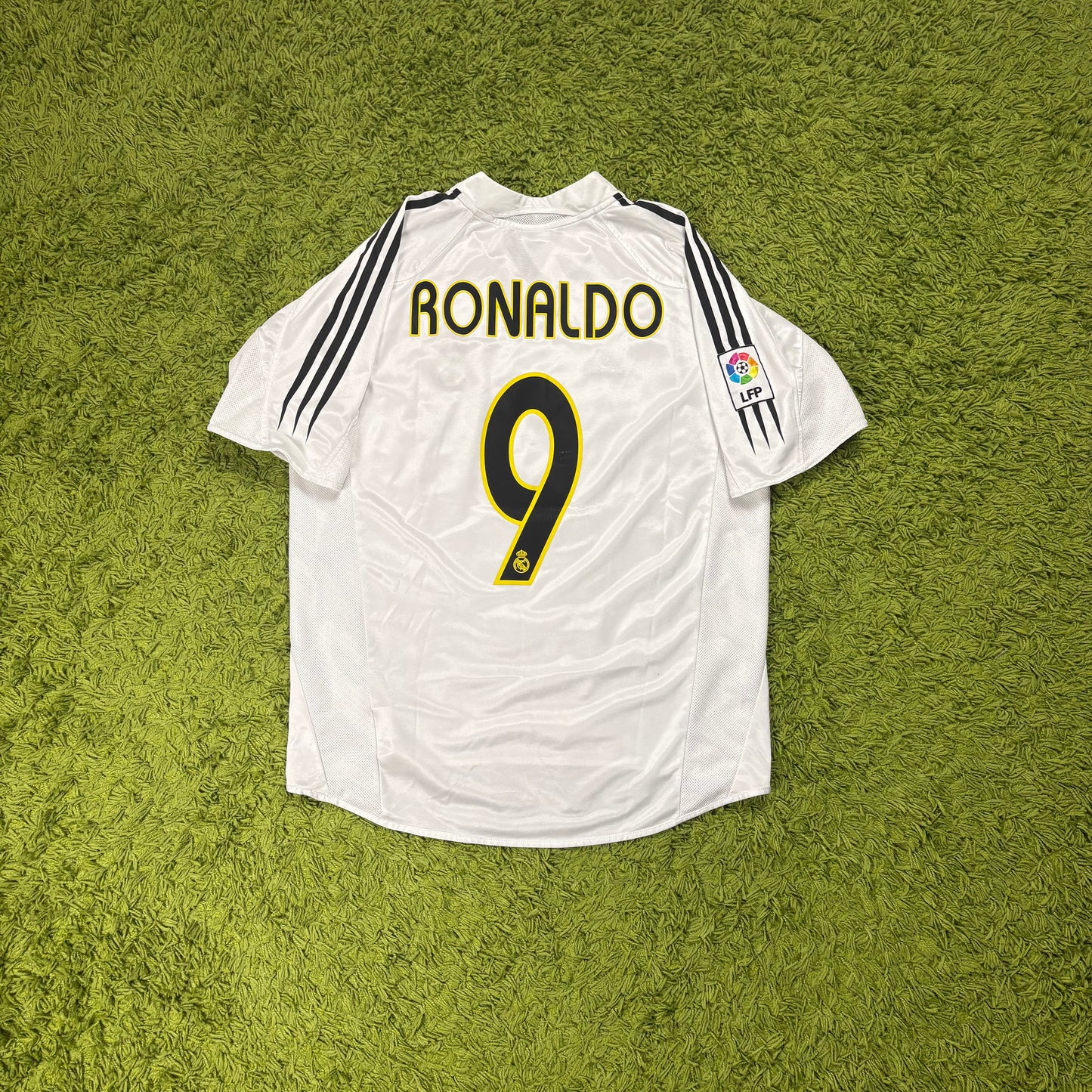 Adidas Ronaldo R9 Trikot Weiß Größe L 2004 2005