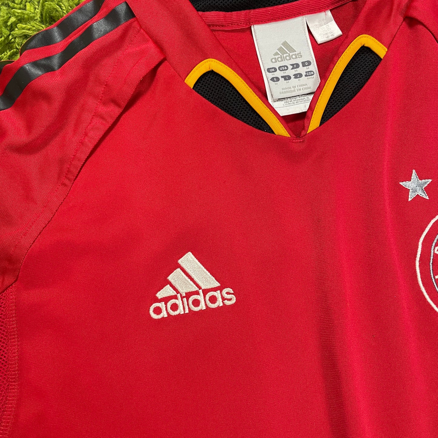 Adidas Deutschland DFB Trikot rot Größe M 2004