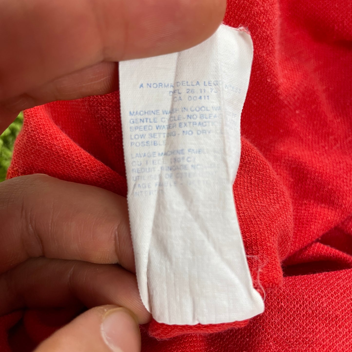 Adidas Trikot SV Fautenbach rot Größe XL 70er Jahre