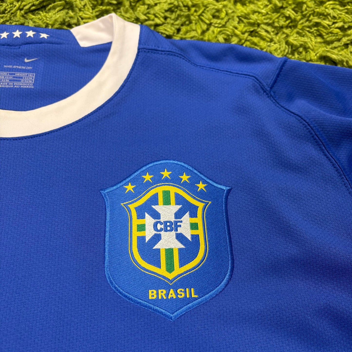 Nike Brasilien Ronaldo R9 Trikot blau Größe L 2006 2008 NEU MIT ETIKETT